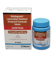 Acriptega (Tenofovir 300mg + Lamivudine 300mg + Dolutegravir 50mg)