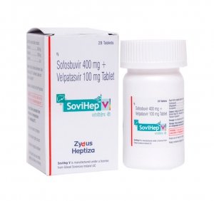 Sovihep V (Sofosbuvir 400 mg, Velpatasvir 100 mg)